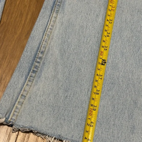 Light Blue Denim Jeans zara wide leg - Picture 4 of 7